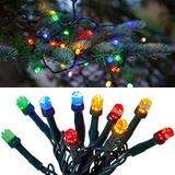Eglo LED guirlande lumineuse Diamond Star Light IP44 intérieur & extérieur multicolore minuterie 200 LED 15m