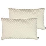 Prestigious Textiles Pivot Veer Gevulde Kussens Twin Pack