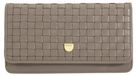 DuDu Portefeuille femme gris pour le rangement de l'argent, des cartes et des pièces d'identité au quotidien
