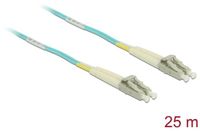 Delock Cable Optical Fibre LC Duplex Multi-mode OM3 25 m