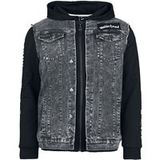 Motörhead Tussenseizoensjas - EMP Signature Collection - Fleecefutter - M tot 3XL - voor Mannen - grijs-zwart