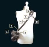 Sun-Sniper The "Rotaball-Pro" Digital Camera Strap - Black