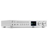 Audizio Bolzano Internetradio met DAB+ en FM - Met CD speler, Bluetooth en Spotify Connect - Zilver