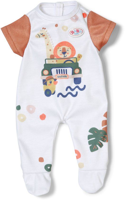 BABY born Poppenkleding Romper Jungle 36cm