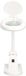 Nedis Lampe loupe - Éclairage LED - Pince de table - Grossissement 2x - Blanc