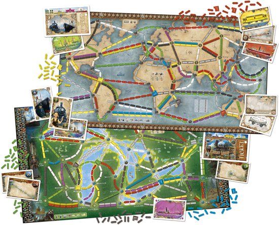 Days of Wonder Ticket to Ride: Rails & Sails - Nederlandstalig Bordspel