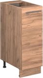 Vicco Fame-Line Apotheekkast – 30 cm, WB Antraciet Krachtige eik goud