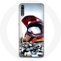 Maniacase Hoesje voor Huawei p20 MotoCross Helm