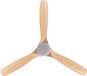 Create Plafondventilator 40W silent Ø132 cm - Met Licht 3 kleurtemperaturen - Programmeerbare 1-4H - 6 Snelheden - Zomer/Winter functie - WIND CUP