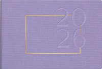 rido/idé Zakagenda Mod. Septimus 2026 "Lavender" | A6 liggend, textiel