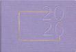 rido/idé Zakagenda Mod. Septimus 2026 "Lavender" | A6 liggend, textiel