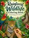 Rainforest Wildlife Coloring Book: 50 Animal Designs to Color and Discover
