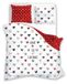 Parure de lit en coton pour adolescents, motif amusant 160 x 200 004 Baisers
