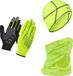 GripGrab Hi-Vis Cycling Essentials Giftbox 3-Pack - yellow hi-vis