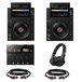 AlphaTheta CDJ-3000X DJ mediaspeler starterset met AlphaTheta Euphonia mixer