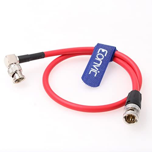 EONVIC 12G HD-SDI Video Coaxiale Kabel 75 Ohm Neutrik BNC naar BNC CCTV Camera Bewakingskabels voor 4K Videocamera (118 "/3M)
