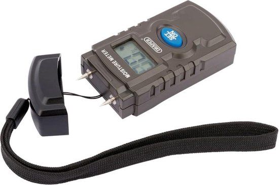 Draper Tools Vochtmeter zwart 43618