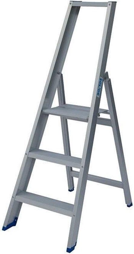 Solide PTC03 Bordestrap - 1x3 treden - Aluminium - 150 kg belastbaarheid