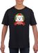 Bellatio Decorations Shoppartners Bv Kerst t-shirt voor jongens met ijsbeer print - zwart - 122/128