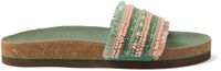 Lazamani Florita Dames Slippers Sage - Maat 37