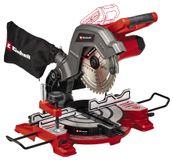 Einhell Accu Afkort-/Verstekzaag TE-MS 18/8 Li Solo - Power X-Change - 18 V/Li-ion - Ø216 mm - Incl. 40 tands zaagblad - Excl. accu en lader