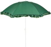 Mica Decorations Parasol à pied 238 x Ø195 cm Vert