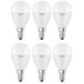Osram 6 x LED Leuchtmittel Tropfen P45 8W = 60W E14 matt 806lm warmweiß 2700K