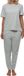Schiesser Dames pyjama Organic Cotton grijs