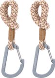 Lässig MIX Stroller Hooks Cord Kinderwagenkoord met haken 2 pcs camel/vanilla/lavender