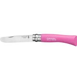 OPINEL Mes met afgeronde punt, 8 cm, eenheidsmaat, roze
