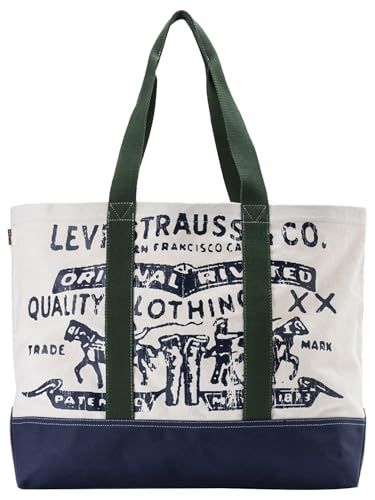 Levi's Dames Two Horse Tote-All XL, ecru