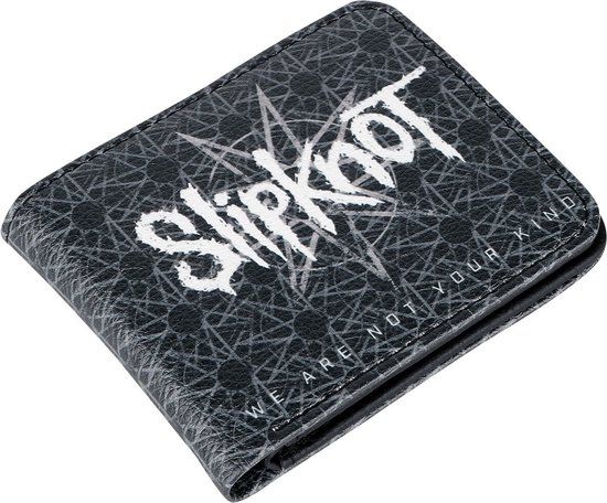 Slipknot Rocksax Wanyk Unsainted Heren Portemonnee - zwart