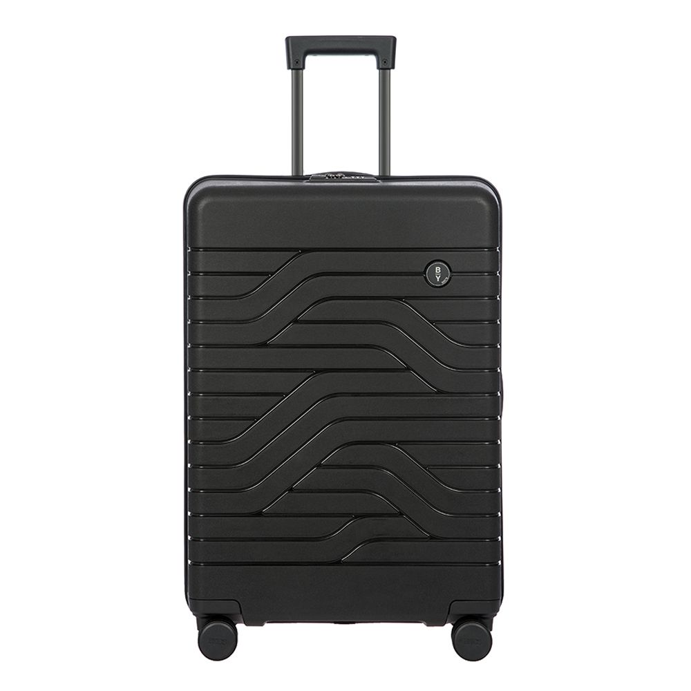 Bric's Ulisse Trolley Expandable Medium black Harde Koffer Zwart