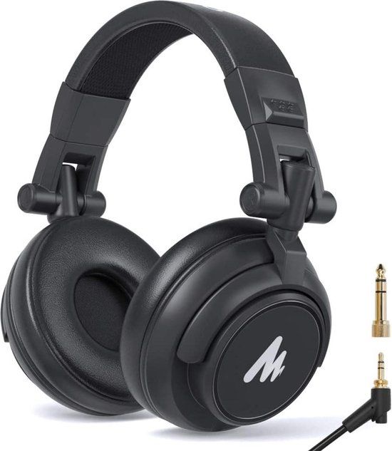 Maono MH601 DJ Koptelefoon met draad - Studio Koptelefoon - Over Ear - Zwart