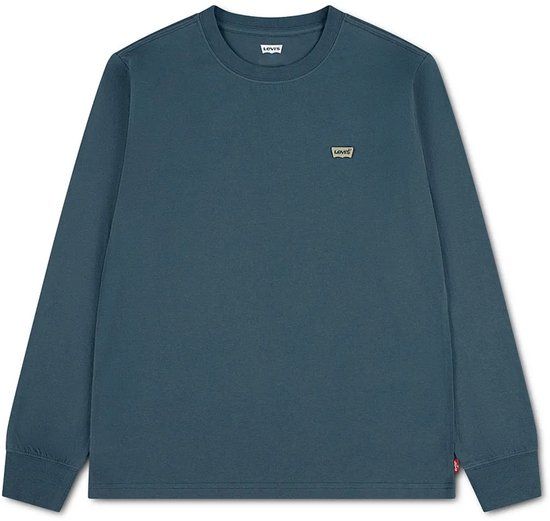 Levi's Kids Longsleeve Blauw Katoen Jongen