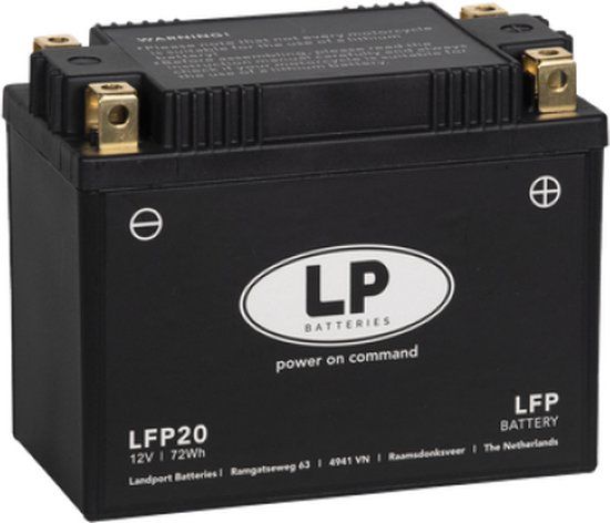 LANDPORT LFP20 - Motor Accu - 12V - 20000 mAh - LiFePO4