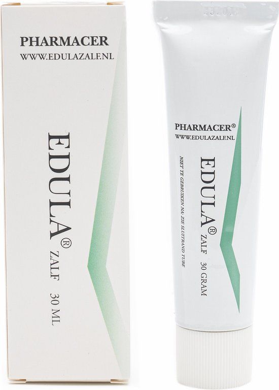Edula zalf Edula® zalf - Littekencrème 30 ML - Littekenzalf - Hydraterende Gezichtscrème - Klovenzalf - Parfumvrij - Geschikt voor o.a.: Droge, gevoelige en geïrriteerde huid - Skincare