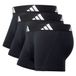 Adidas Trunk (3 stuks) - Active Flex katoen - comfortabel ondergoed, zwart (000), M