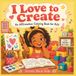 I Little Bloom Kids "I Love to Create" (Unisex, ages 4–8): Affirmation Coloring Books for Children