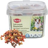 Trixie Hondensnacks Zachte Snack Bouncies met Gevogelte, Lam en Pens - 12 x 140 gr