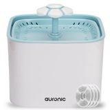 Auronic Drinkfontein voor Kat - Katten en Honden - Stille 2L Waterfontein met 4 Filters - Wit