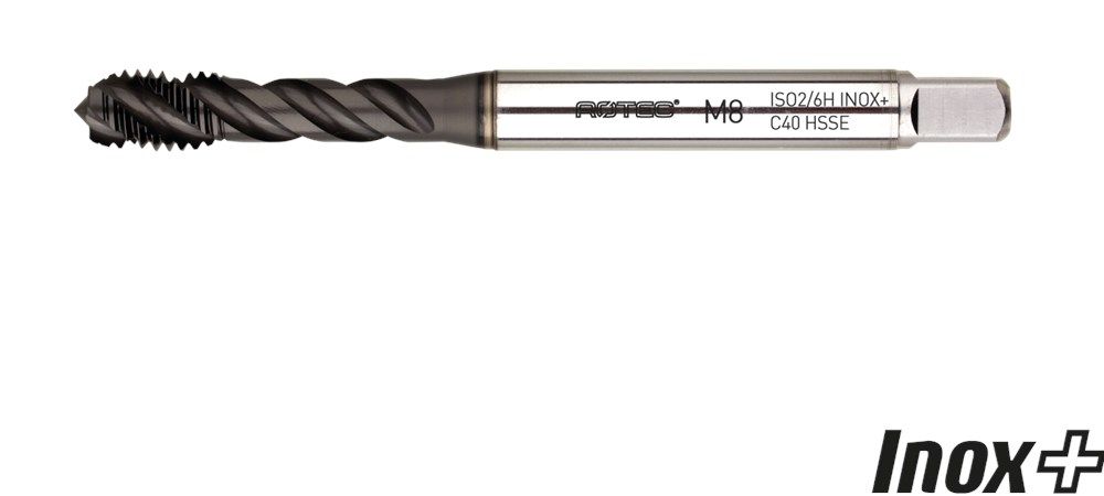 Rotec HSS-E INOX+ machinetap BL DIN 371C/40° M 3x0,5 HL