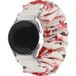 Strap-it Samsung Bracelet chouchou Galaxy Watch 6 - 44mm (flouers)