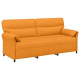 vidaXL - Bank - 100% polyester - metalen frame - MDF, Multiplex