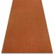 Rugsx - Tapis En Corde Sizal Flat 48663/120 Carrelage Lisse Orange 200x290 cm