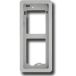 BPT Cadre d'encastrement pour platine de rue Thangram chrome satiné