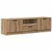 vidaXL Meuble TV Artisan Chêne 140x35x40 cm