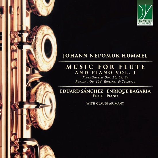 Sonic Rendezvous Da Vinci Classics Eduard Sanchez, Enrique Bagara & Claud Arimany - Johann Nepomuk Hummel: Music For Flute And Piano Vol. 1 (CD)