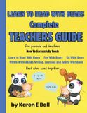 LEARN Bears Learn to Read with Bears Complete Teachers Guide Paperback