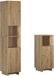 vidaXL Ensemble de meubles de salle de bain 2 pièces chêne artisanal bois transformé